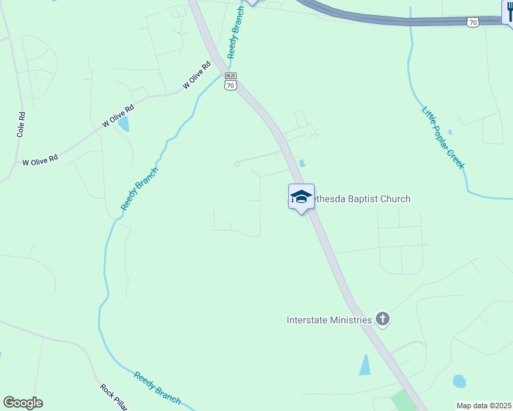 map of restaurants, bars, coffee shops, grocery stores, and more near 118 South Rose Hill Drive in Clayton