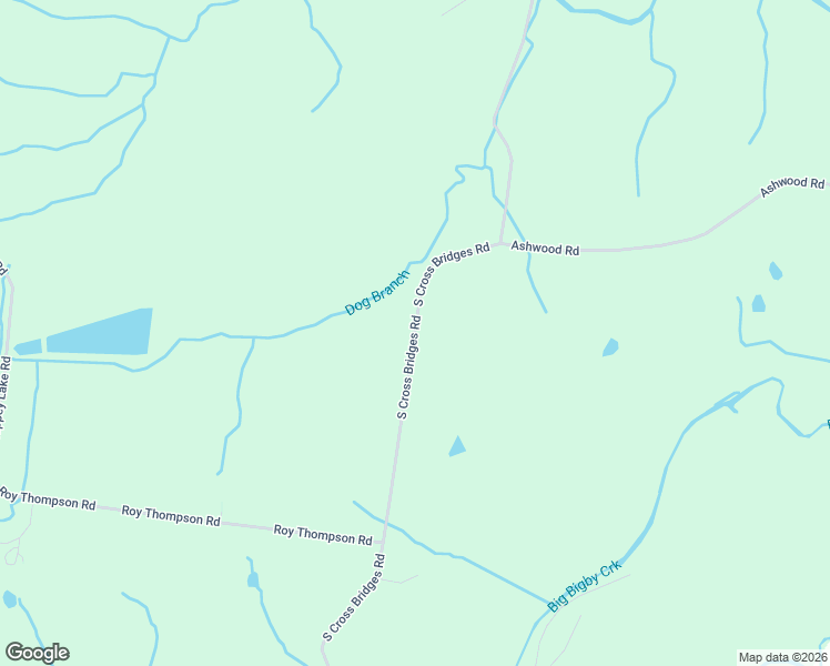 map of restaurants, bars, coffee shops, grocery stores, and more near 1292 South Cross Bridges Road in Mount Pleasant