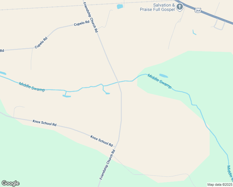 map of restaurants, bars, coffee shops, grocery stores, and more near 4001 Friendship Church Road in Farmville