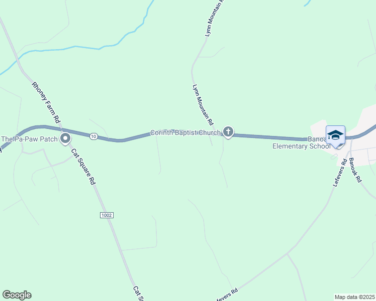 map of restaurants, bars, coffee shops, grocery stores, and more near 8029 West North Carolina 10 Highway in Vale