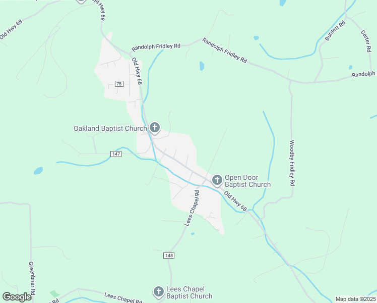 map of restaurants, bars, coffee shops, grocery stores, and more near 1637 Old Highway 68 in Sweetwater