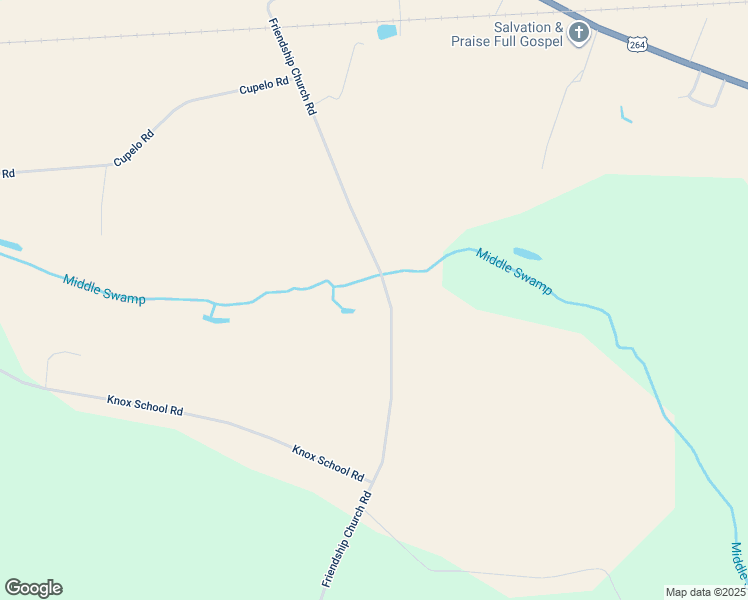 map of restaurants, bars, coffee shops, grocery stores, and more near 4001 Friendship Church Road in Farmville