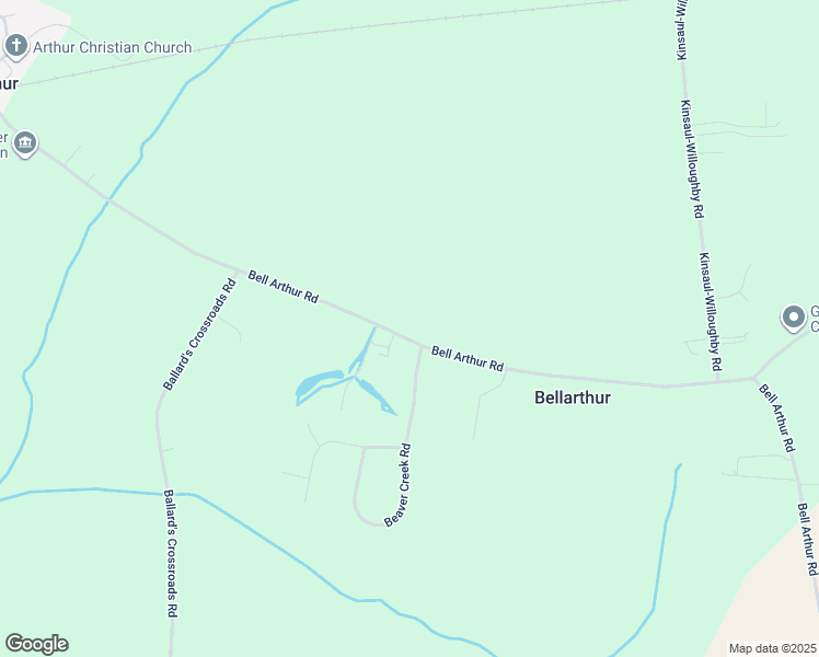 map of restaurants, bars, coffee shops, grocery stores, and more near 2855 Bell Arthur Road in Greenville