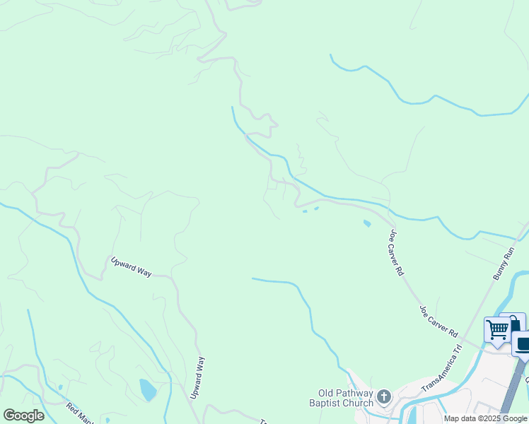 map of restaurants, bars, coffee shops, grocery stores, and more near 162 Lookout Lane in Waynesville