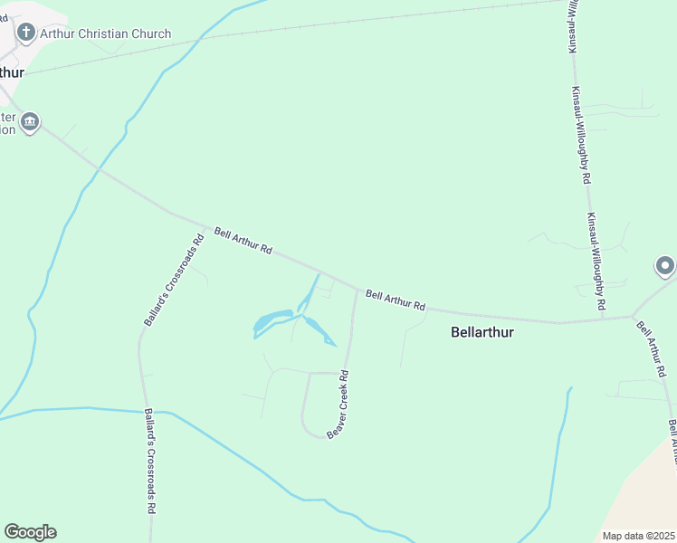 map of restaurants, bars, coffee shops, grocery stores, and more near 2845 Bell Arthur Road in Greenville