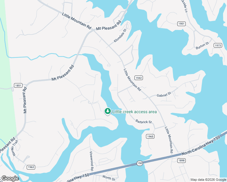 map of restaurants, bars, coffee shops, grocery stores, and more near 4017 Duffy Dr in Sherrills Ford