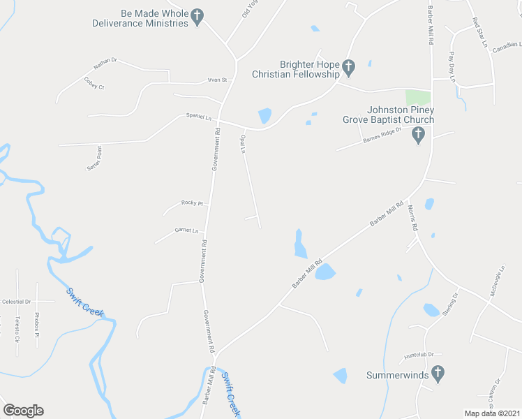 map of restaurants, bars, coffee shops, grocery stores, and more near 297 Opal Lane in Clayton