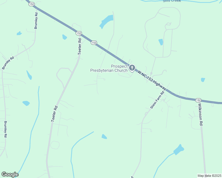 map of restaurants, bars, coffee shops, grocery stores, and more near Dodge Drive in Rowan County