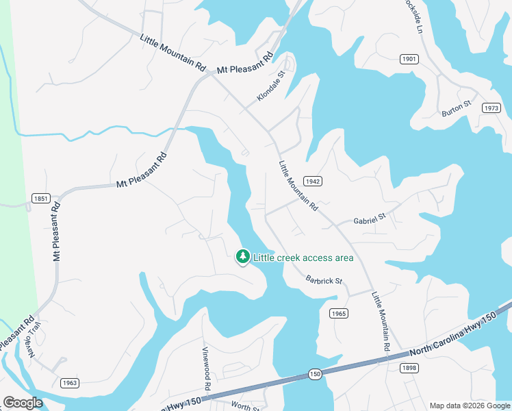 map of restaurants, bars, coffee shops, grocery stores, and more near 4017 Duffy Drive in Sherrills Ford