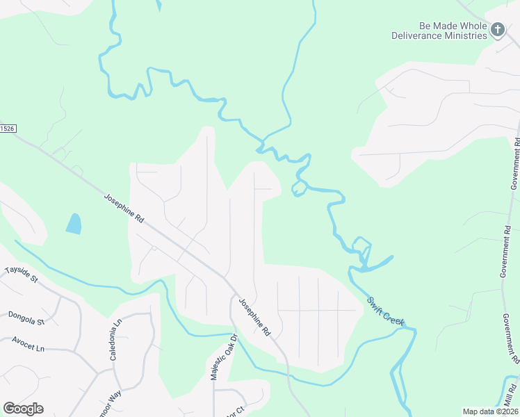 map of restaurants, bars, coffee shops, grocery stores, and more near 356 Galaxy Drive in Garner