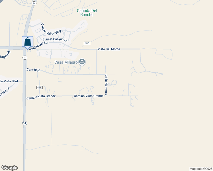 map of restaurants, bars, coffee shops, grocery stores, and more near 8 County Road 48F in Santa Fe