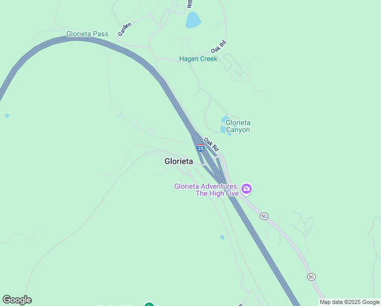 map of restaurants, bars, coffee shops, grocery stores, and more near in Glorieta