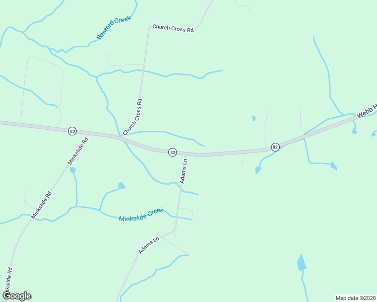 map of restaurants, bars, coffee shops, grocery stores, and more near 614 Tennessee 82 in Bell Buckle