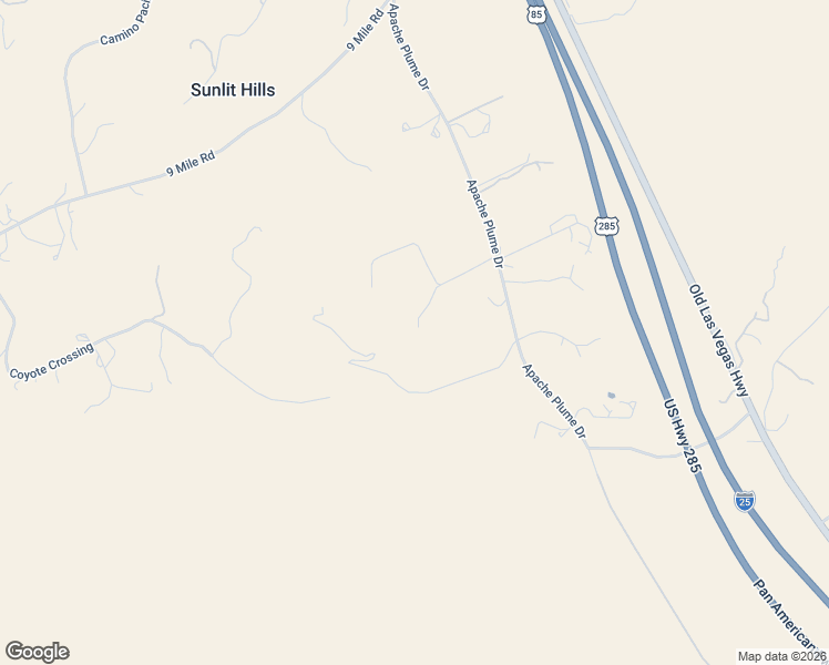 map of restaurants, bars, coffee shops, grocery stores, and more near 28 Vista De Luna Drive in Santa Fe