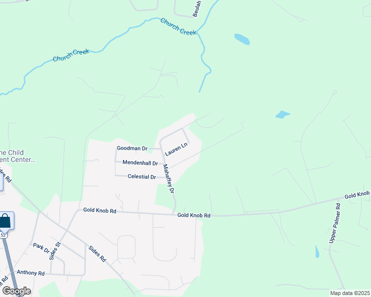 map of restaurants, bars, coffee shops, grocery stores, and more near 145 Lauren Lane in Salisbury