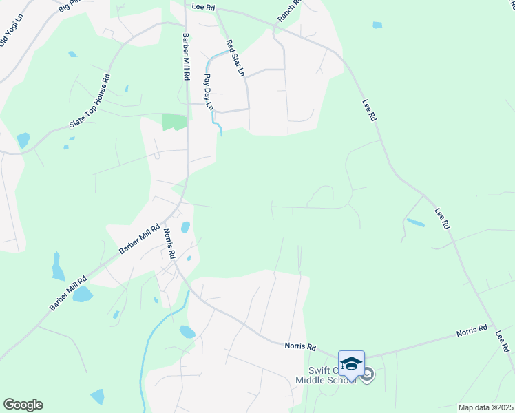 map of restaurants, bars, coffee shops, grocery stores, and more near 194 Conner Drive in Clayton