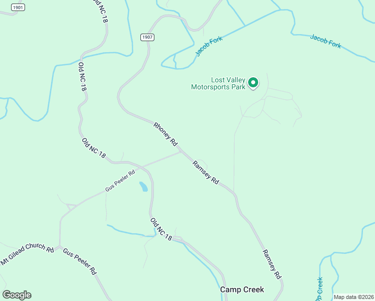 map of restaurants, bars, coffee shops, grocery stores, and more near 8177 Ramsey Road in Connelly Springs