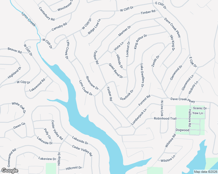 map of restaurants, bars, coffee shops, grocery stores, and more near 202 Overlook Drive in Fairfield Bay