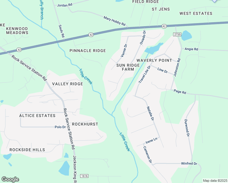map of restaurants, bars, coffee shops, grocery stores, and more near 7016 Oviedo Drive in Raleigh