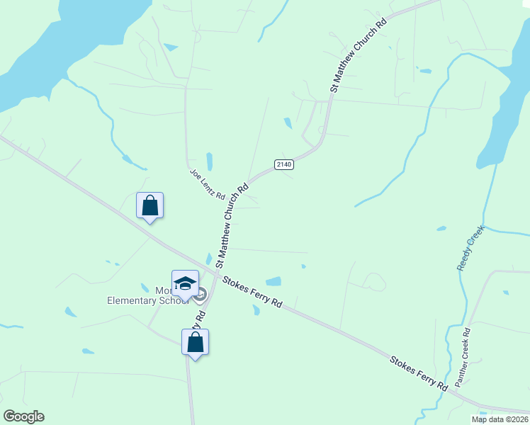 map of restaurants, bars, coffee shops, grocery stores, and more near 355 Saint Matthews Church Road in Salisbury