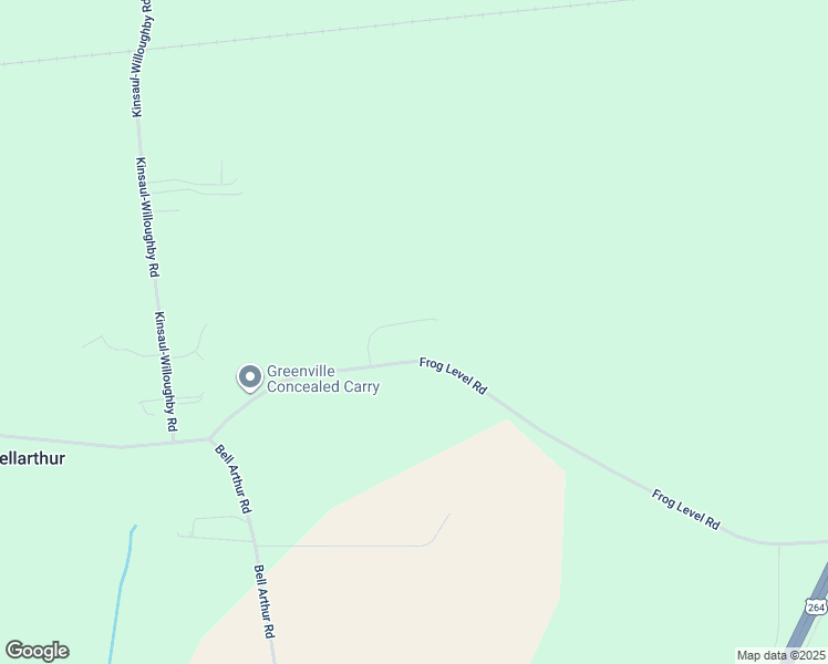 map of restaurants, bars, coffee shops, grocery stores, and more near 2409 Frog Level Road in Greenville