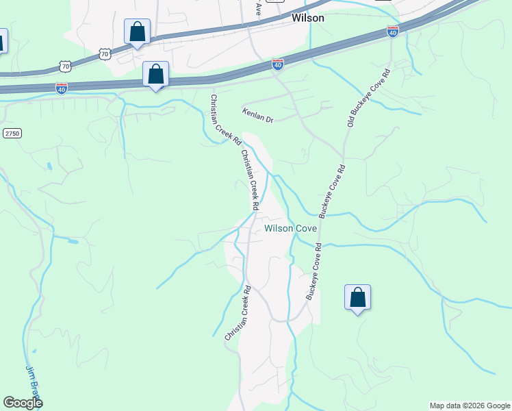 map of restaurants, bars, coffee shops, grocery stores, and more near 404 Christian Creek Road in Swannanoa