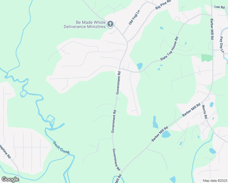 map of restaurants, bars, coffee shops, grocery stores, and more near 531 Government Road in Clayton