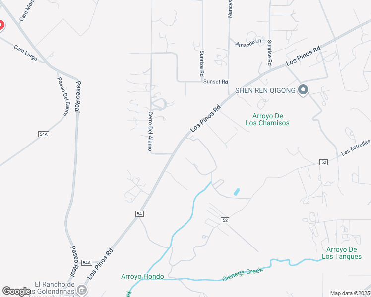 map of restaurants, bars, coffee shops, grocery stores, and more near 242 Los Pinos Road in Santa Fe