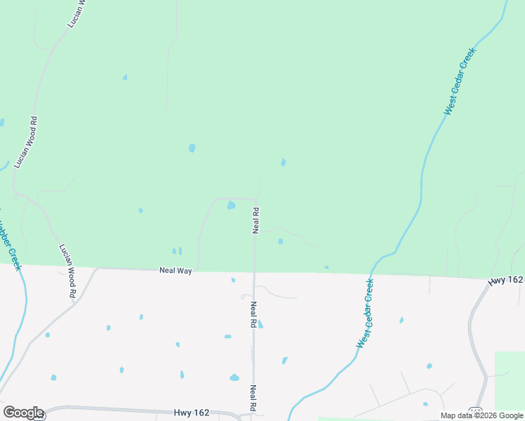 map of restaurants, bars, coffee shops, grocery stores, and more near 10134 Neal Road in Cedarville