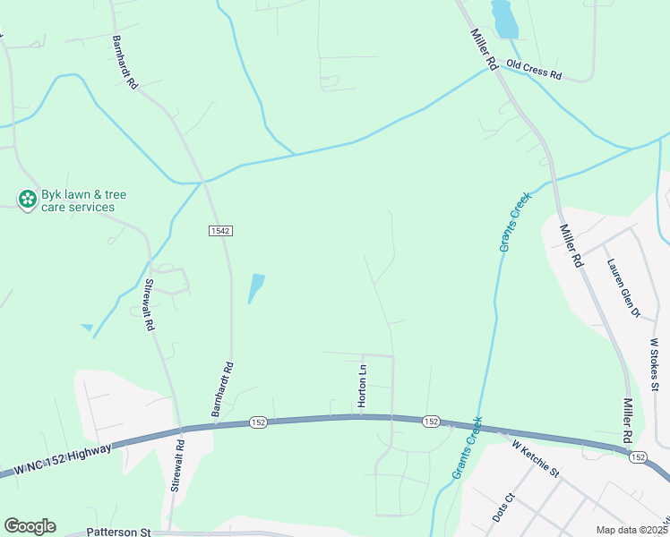 map of restaurants, bars, coffee shops, grocery stores, and more near 350 Pleasant Village Lane in China Grove