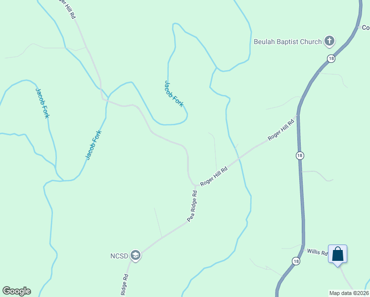 map of restaurants, bars, coffee shops, grocery stores, and more near 9837 Roger Hill Road in Lawndale