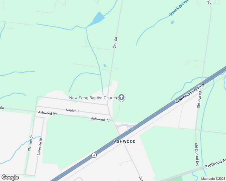 map of restaurants, bars, coffee shops, grocery stores, and more near 2521 Zion Road in Columbia