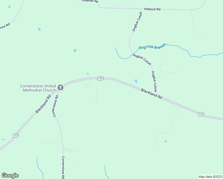 map of restaurants, bars, coffee shops, grocery stores, and more near 3849 Blackland Road in Pleasant Plains