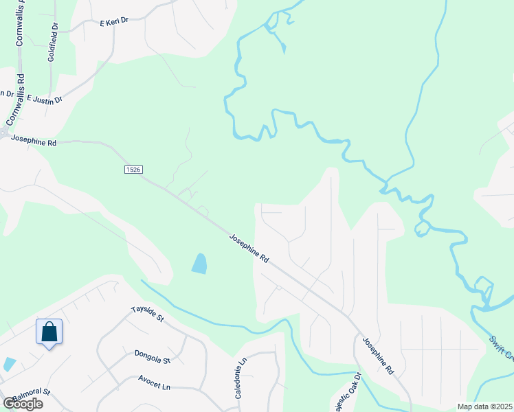 map of restaurants, bars, coffee shops, grocery stores, and more near 353 Topsail Island Drive in Garner