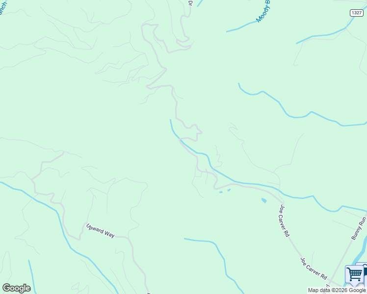 map of restaurants, bars, coffee shops, grocery stores, and more near 1415 Joe Carver Road in Waynesville