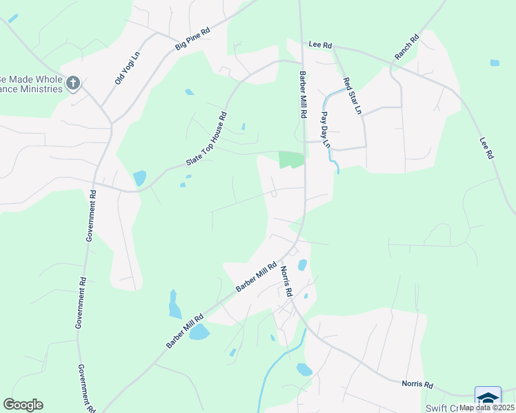 map of restaurants, bars, coffee shops, grocery stores, and more near 183 Barnes Ridge Drive in Clayton