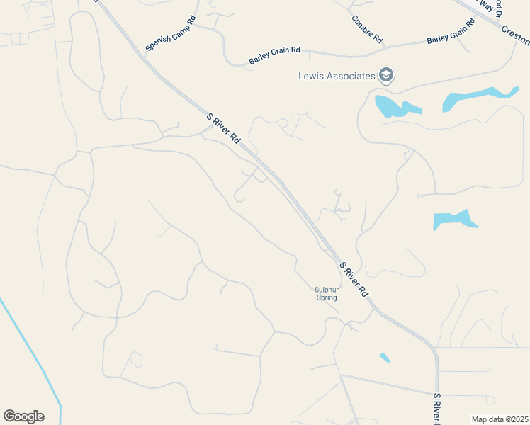 map of restaurants, bars, coffee shops, grocery stores, and more near 2525 Warm Springs Lane in Templeton