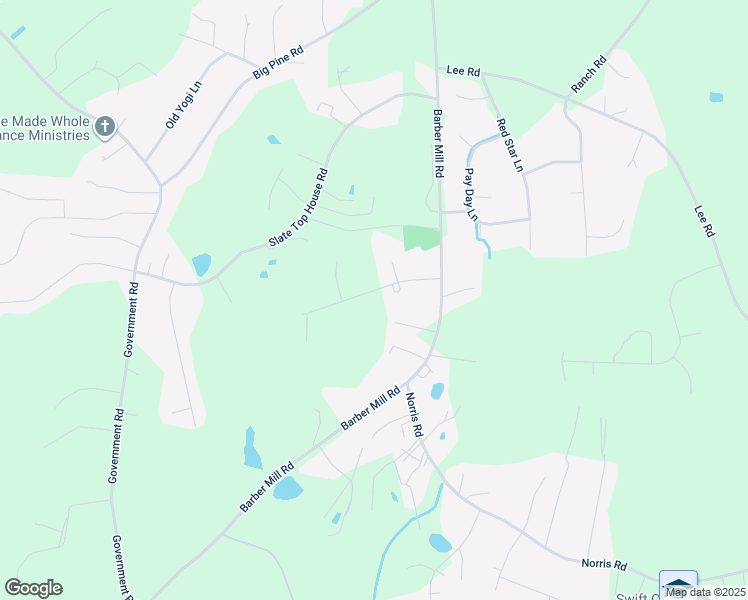 map of restaurants, bars, coffee shops, grocery stores, and more near 183 Barnes Ridge Drive in Clayton