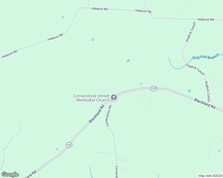 map of restaurants, bars, coffee shops, grocery stores, and more near 4010 Blackland Road in Pleasant Plains