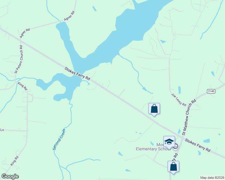 map of restaurants, bars, coffee shops, grocery stores, and more near 8670 Stokes Ferry Road in Salisbury