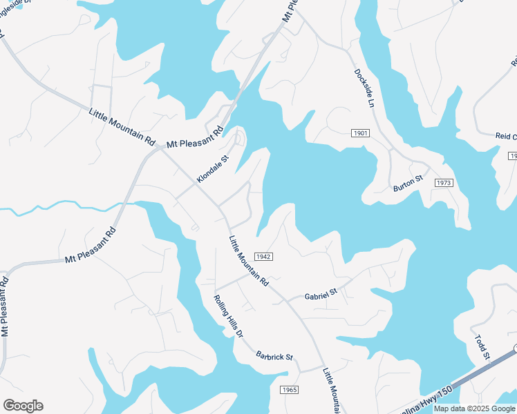 map of restaurants, bars, coffee shops, grocery stores, and more near 3858 Landmark Drive in Lake Norman of Catawba