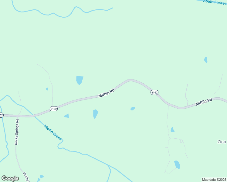 map of restaurants, bars, coffee shops, grocery stores, and more near 1359 Mifflin Road in Jackson