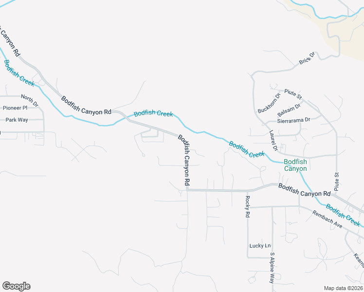 map of restaurants, bars, coffee shops, grocery stores, and more near 8483 Bodfish Canyon Road in Lake Isabella