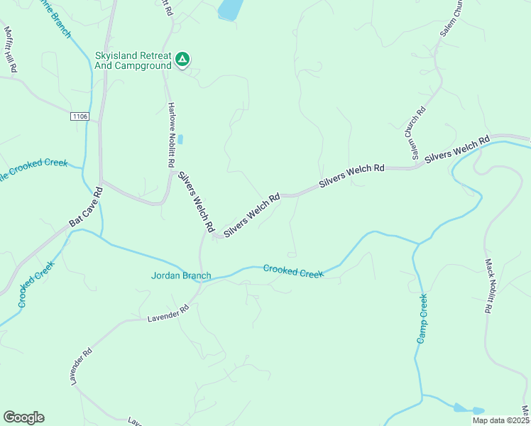 map of restaurants, bars, coffee shops, grocery stores, and more near 2211 Silvers Welch Road in Old Fort