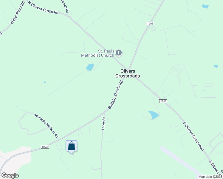 map of restaurants, bars, coffee shops, grocery stores, and more near 3543 Buffalo Shoals Road in Newton