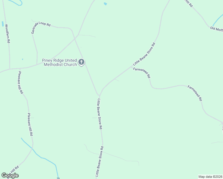 map of restaurants, bars, coffee shops, grocery stores, and more near 5589 Little Beane Store Road in Seagrove