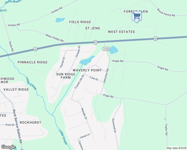 map of restaurants, bars, coffee shops, grocery stores, and more near 73 Malachite Court in Raleigh