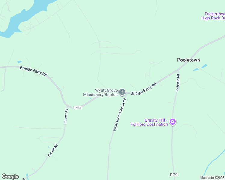 map of restaurants, bars, coffee shops, grocery stores, and more near State Road 1002 in Richfield