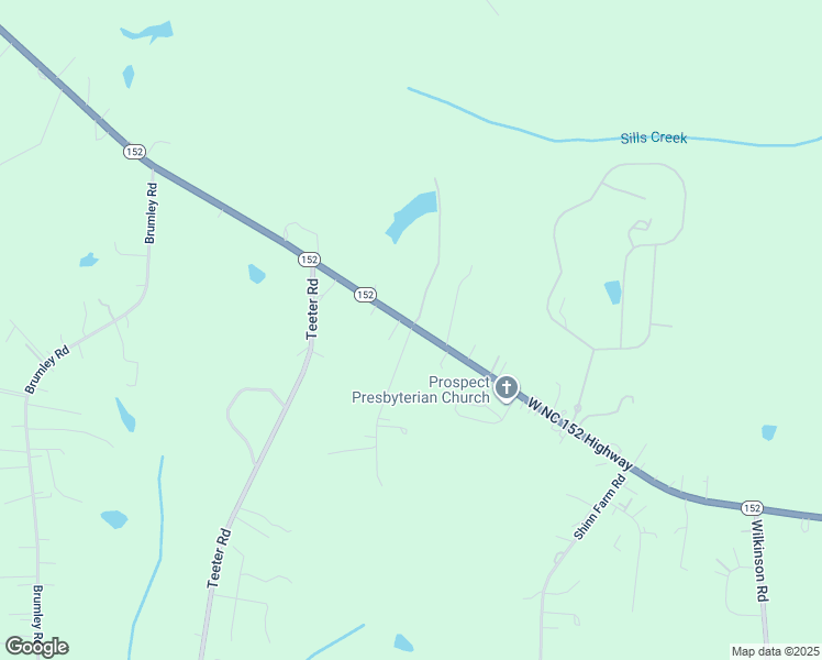 map of restaurants, bars, coffee shops, grocery stores, and more near Dodge Drive in Rowan County