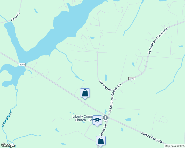 map of restaurants, bars, coffee shops, grocery stores, and more near 255 Joe Lentz Road in Salisbury